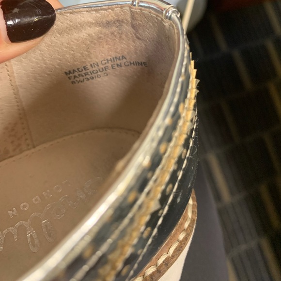 Silver platform sneakers - Picture 2 of 6